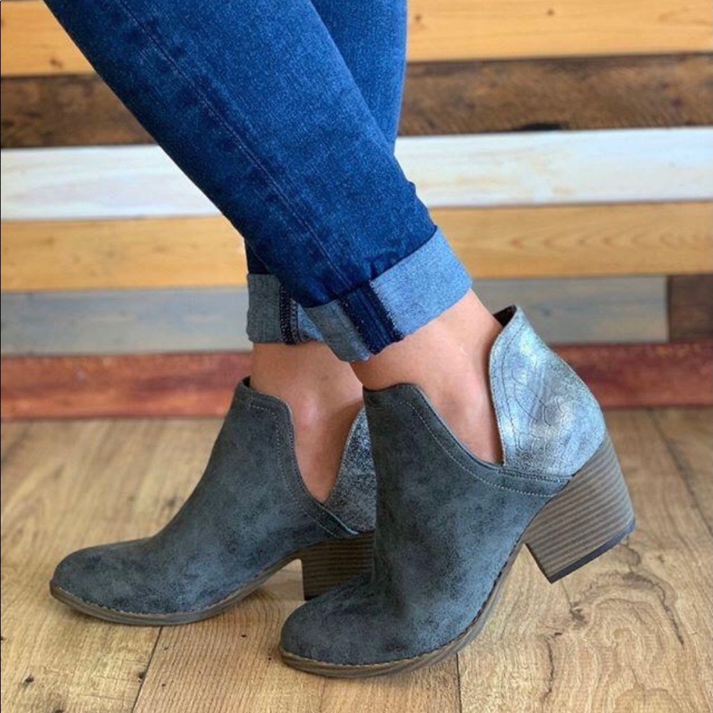 Grey Kippi Bootie